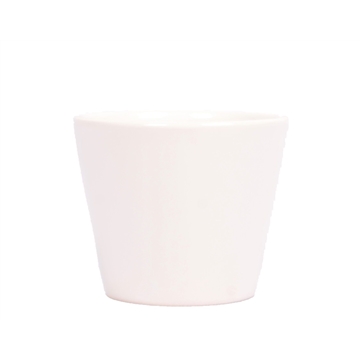 Keramiek &#39;Rotterdam&#39; wit 7cm zonder plant